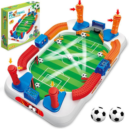 Mini Foosball Table Game for Kids, Soccer Football Game Set for Boys Girls, Indoor Sports Tabletop Board Games for Family & Game Room, Interactive Pinball Toy, Birthday Christmas Gift for Ages 3-12