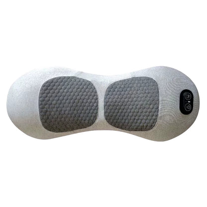 3 in 1 Electric Lumbar Support Pillow with Adjustable Height Back Massager with Heat Back Support Pillow for Lower Back