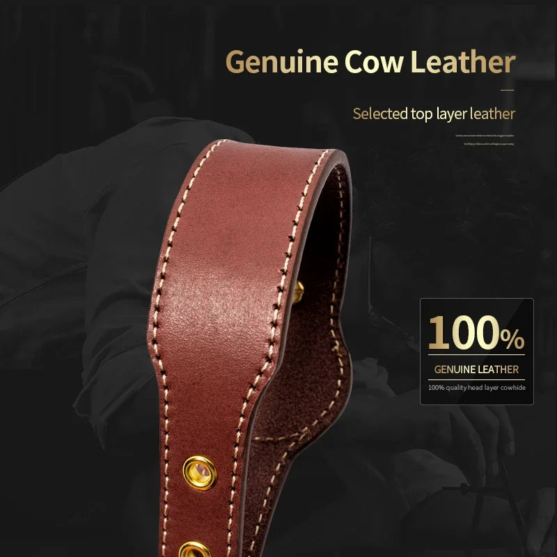 Leather AirTag Pet Collar