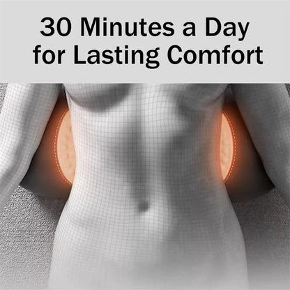 3 in 1 Electric Lumbar Support Pillow with Adjustable Height Back Massager with Heat Back Support Pillow for Lower Back